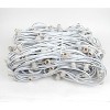 Novelty Lights 100 Feet Heavy Duty Light Strings and Sets with 80 In-Line E17 Sockets, White Wire PVC Stringer, 15" Spacing, Non-Connectable - 4 of 4