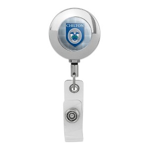 Gilmore Girls Chilton Academy Metal Chrome Badge ID Card Holder Clip - 1 of 3