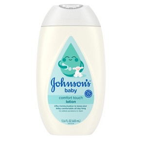 Johnson's Cotton Touch Face & Body Lotion - 13.6 fl oz - 1 of 4
