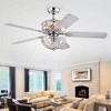 52" x 52" x 22" Hegasal Dual Lamp Lighted Chandelier Gray - Warehouse Of Tiffany - 2 of 4