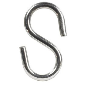 Hampton Medium Stainless Steel 2-1/8 in. L S-Hook 55 lb 1 pk (Case of 20) - 1 of 1