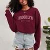 Simply Sage Market Women's Graphic Sweatshirt Brooklyn New York - 2 of 4