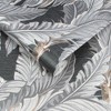 Daintree Palm Sterling Grey and Silver Leaves Tropical Paste the Wall Wallpaper - 3 of 4