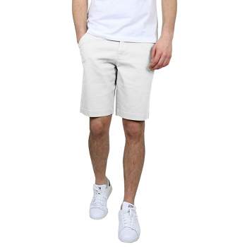 Galaxy By Harvic Men's 5-Pocket Flat-Front Slim-Fit Stretch Chino Shorts (Size 30-42)