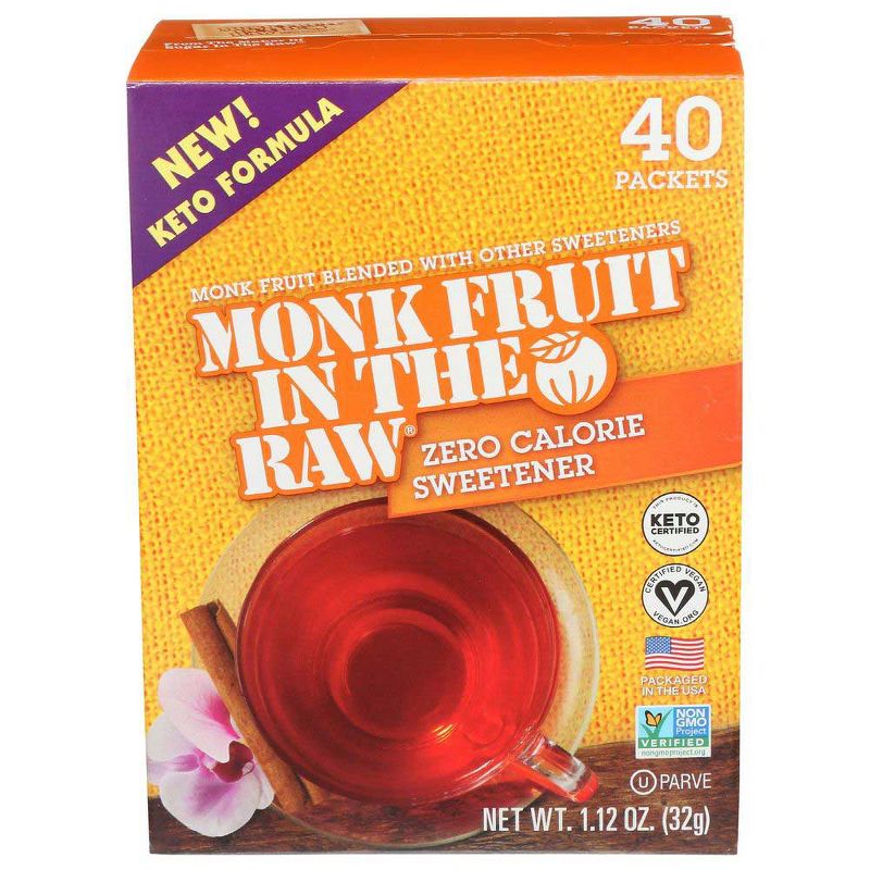 In The Raw Monk Fruit Sweetener - Case of 8/1.12 oz, 3 of 7
