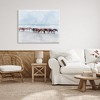 Stupell Industries Horse Herd Grazing Beach Shore Canvas Wall Art - 2 of 4