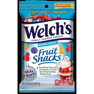 Welch's Mixed Fruit Snacks Holiday Pouch - 3.75oz