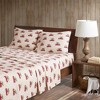 Patterned Flannel Sheet Set - image 2 of 4