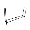 8' Metal Firewood Log Rack - Backyard Expressions - 4 of 4