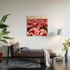 Henrike Schenk - Travel Photography Tulip Field In Holland Floral Wood Wall Mural - Society6 - image 2 of 2