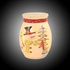 Stony Creek 4.0 Inch Festive Snowman  Small Jar Electric Christmas Winter Novelty Sculpture Lights - image 2 of 3