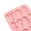 Unique Bargains Chocolate Mould 11-Cavity Seafood BBQ Candy Mould Hand Wash 6.93"x5.28"x0.59" 1 Pc - 4 of 4