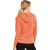 Sofra Women's Cotton Comfort Zip Up Hoodie Jersey Sweater - 2 of 3