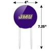 James Madison University Dukes Logo Acrylic Cake Topper Party Decoration for Wedding Anniversary Birthday Graduation - 2 of 4
