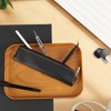 Unique Bargains Faux Leather Pencil Case - 2 of 4