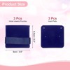 Unique Bargains Velvet Storage Ring Necklace Jewelry Pouches with Insert Pad 3.5" x 3.3" 3 Pcs - 2 of 4