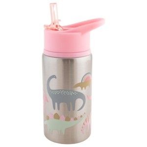 Stephen Joseph Gifts Kids Flip Top Stainless Steel Bottles - 1 of 3