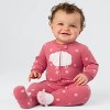 Carter's Just One You® Baby Sheep Fleece Sleep N' Play - Pink - 4 of 4