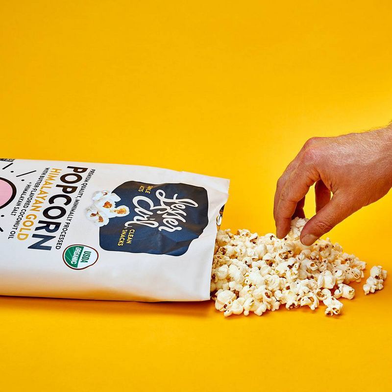 LesserEvil Organic Popcorn Himalayan Gold -  4.6oz, 5 of 9