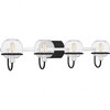 Quoizel Lighting Phoenix 4 - Light Vanity in  Matte Black - 3 of 4