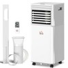 HOMCOM Mobile Portable Air Conditioner for Cooling, Dehumidifier, and Ventilating with Remote Control, for Home Office - 4 of 4