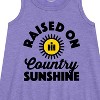 - Country Casuals - Raised On Country Sunshine Graphic Sleeveless Aline Dress - 2 of 4