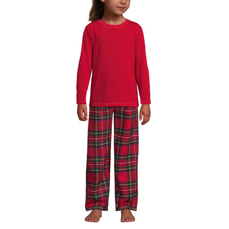 Lands' End Kids Flannel Pajama Pants, 3 of 5