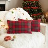 Unique Bargains Festive Plaid Scottish Tartan Pillow Covers 2 Pcs - 2 of 4