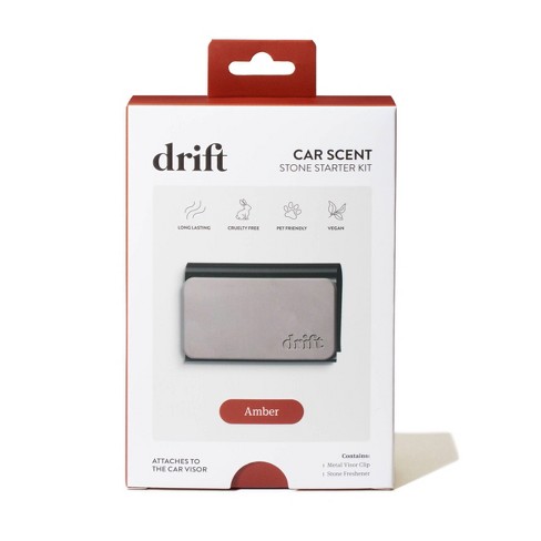 Drift Co Car Air Freshener Stone Starter Set Amber Scent: Cruelty-free ...