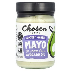 Chosen Foods Roasted Garlic Mayo, 12 fl oz (355 ml) - 1 of 2
