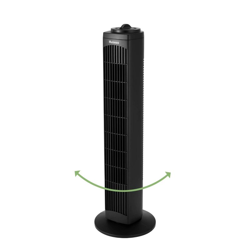 Holmes 29&#34; Oscillating Manual Tower Fan, 5 of 10