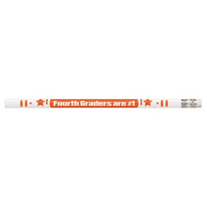 Musgrave Pencil Company 4th Graders Are #1 Motivational Pencils, 12 Per Pack, 12 Packs - 1 of 3