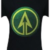 Mens Green Arrow Symbol T-Shirt - 2 of 4