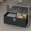 HOMLUX 31" Coffee Table Modern Living Room Furniture with Storage Bin Drawer & Open Shelf - 4 of 4