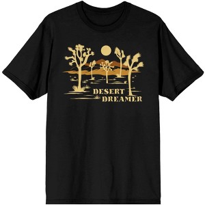 Adventure Society Desert Dreamer Men's Black T-Shirt - 1 of 3