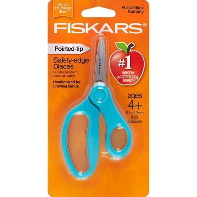 Fiskars 5" Pointed Tip Scissors - Turquoise