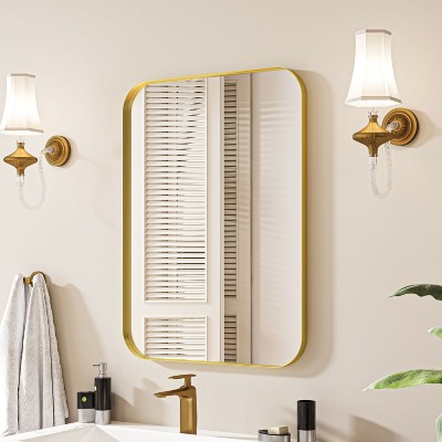 Aluminum Framed Bathroom Mirror
