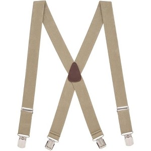 Suspender Store Men’s 1.5" Pin Clip X-Back Suspenders - 1 of 4