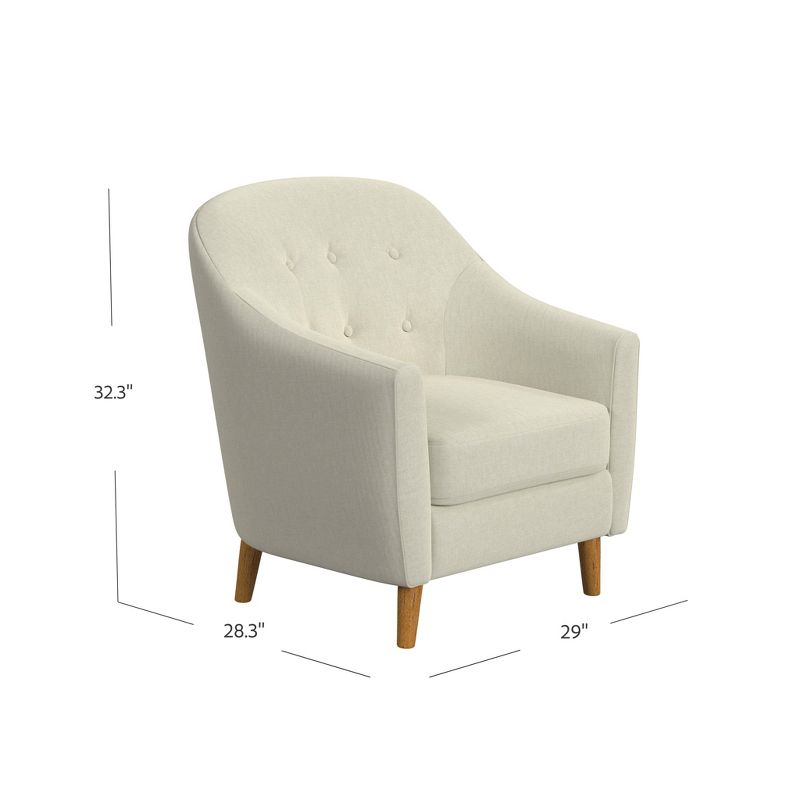 Button Tufted Accent Chair - HomePop, 2 of 11