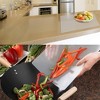 Aoibox Clear Translucent Plastic Placemats Set of 4 for Dining Table, Heat Resistant, Non-Slip, Washable, Protects Table and Desktop Surfaces - 4 of 4