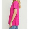 Women's Short Sleeve Peplum Top - entro - 2 of 4
