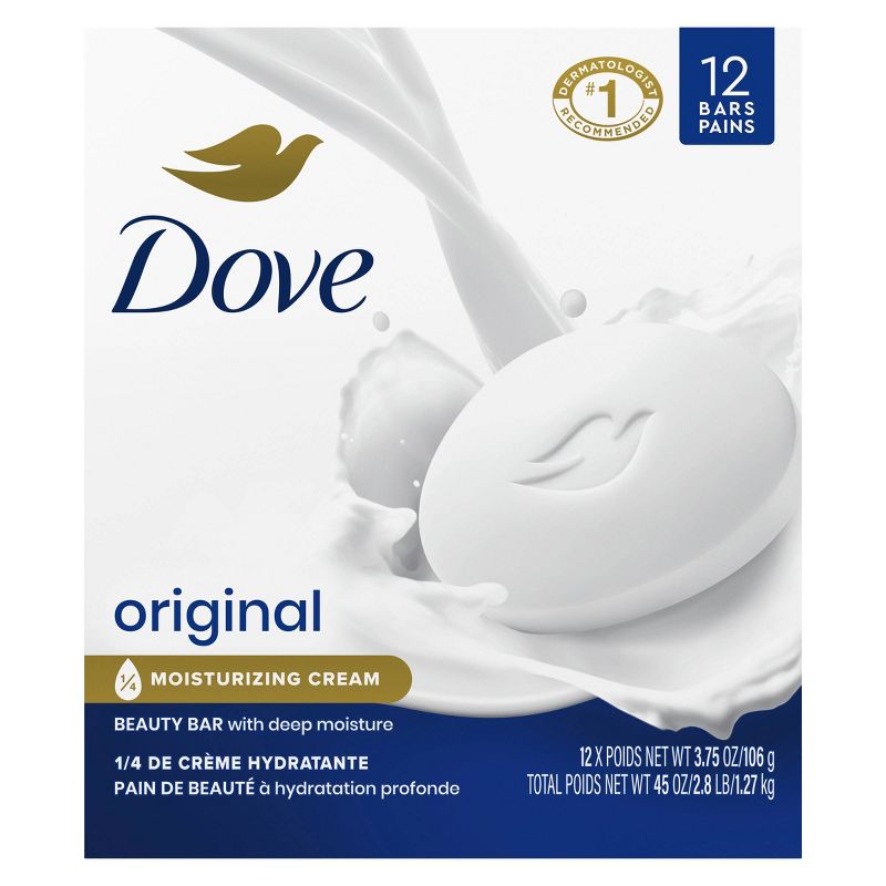 Dove Beauty White Moisturizing Beauty Bar Soap, 3 of 18