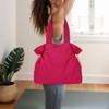 FATMOON Side-Cinched Weekender Shopper Tote Bag, Large Yoga Tote Bag for Women, Shoulder Gym Tote, Nurse Essential for Work - 4 of 4