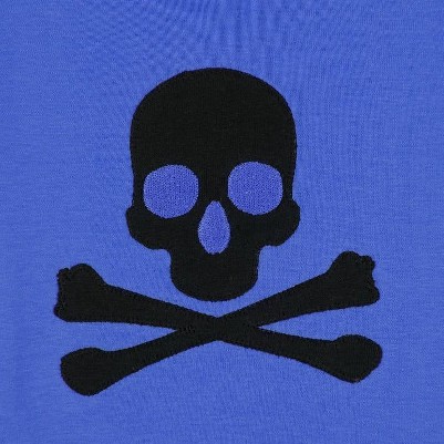 blue skulls