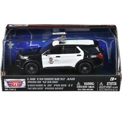 2022 Ford Police Interceptor Utility Black & White 