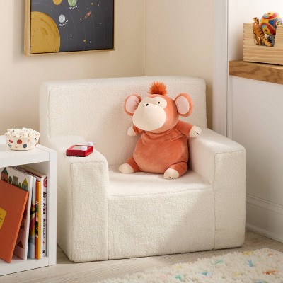 Детские мягкие игрушки Pillowfort Monkey Weighted Plush Kids' Throw Pillow Orange — фото 2