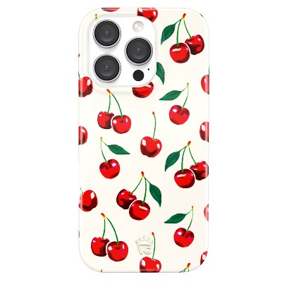VELVET CAVIAR Apple iPhone 16 Pro MagSafe Case - Mon Cheri Cherry: Plastic Food Pattern