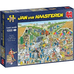 Jumbo Toys 1,000 Piece Jigsaw Puzzle - The Winery - 27" x 19" - 1 of 4