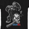 Dragon Ball Goku Giant Ape Transformation Crew Neck Short Sleeve Boy’s Black T-shirt - 2 of 3