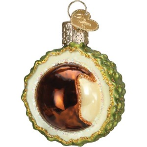 Old World Christmas Blown Glass Ornament for Christmas Tree, Chestnut - 1 of 4